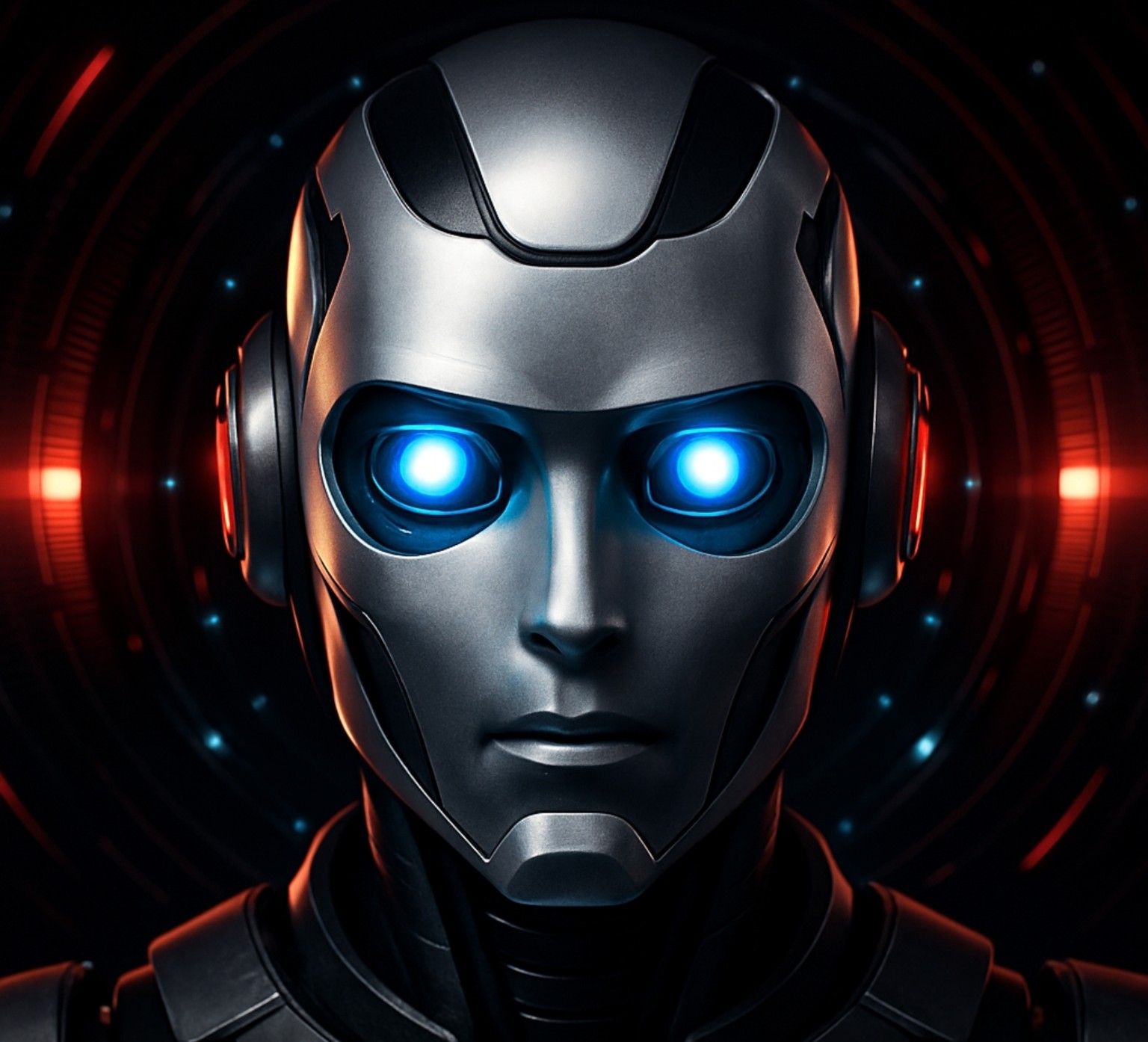 Echo AI futuristic avatar